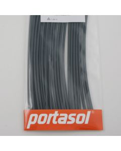 Portasol PS Black 8-Inch Plastic Welding Rod Pack of 25 