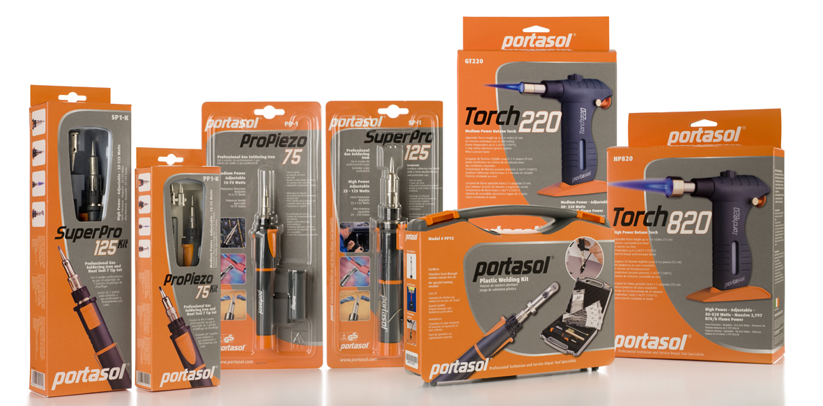 Butane Soldering Irons, Torches, Plastic Welding Kits and Dehorners : Why Portasol Are a Great Option for Butane Tool Manufacture